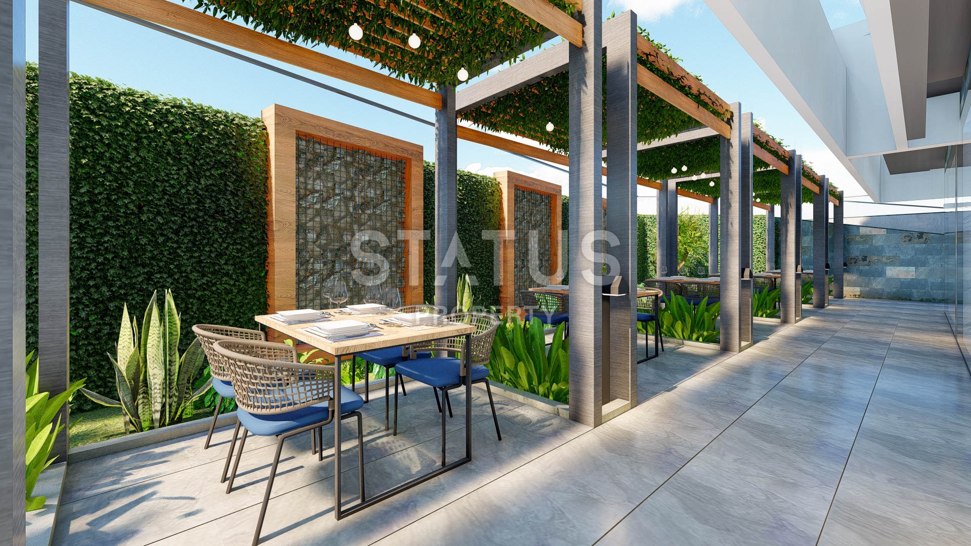 Apartments 0+1 and 1+1 in a complex under construction in the center of Alanya. фото 26