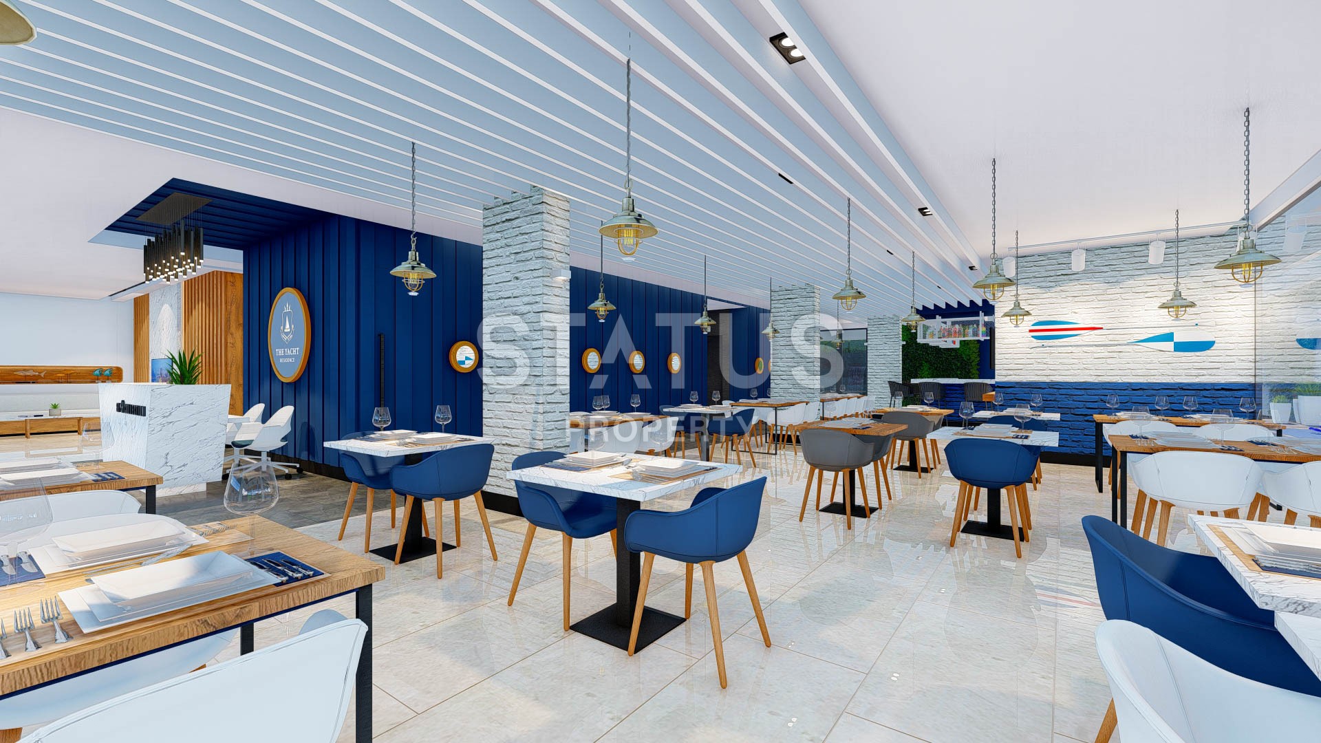 Apartments 0+1 and 1+1 in a complex under construction in the center of Alanya. фото 28