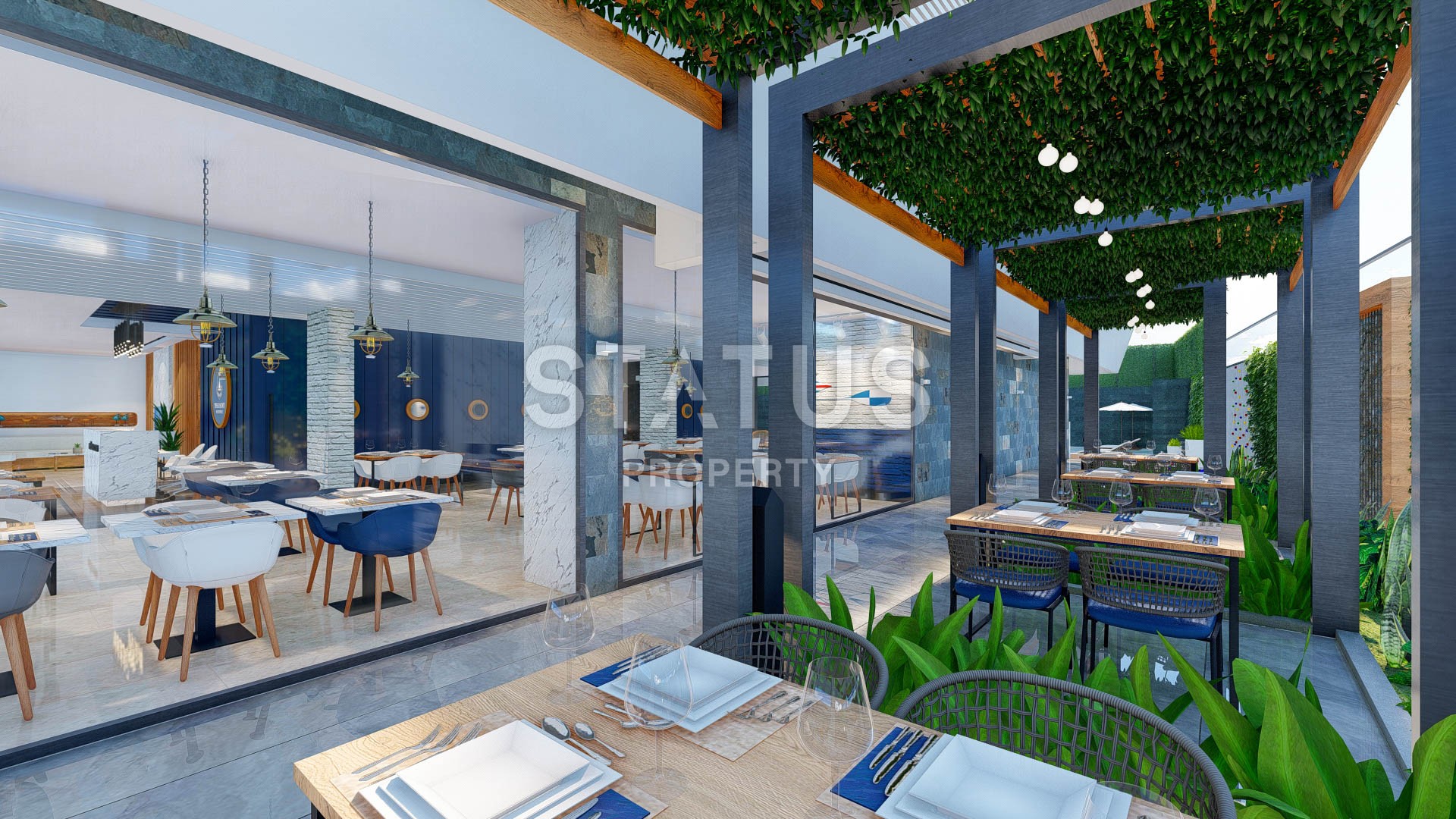 Apartments 0+1 and 1+1 in a complex under construction in the center of Alanya. фото 31