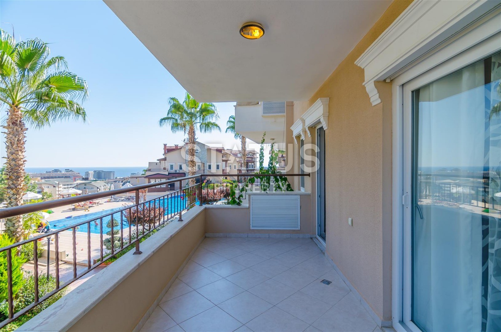 Stylish apartment with a sea view in a luxury complex in the Avsallar area 70 sq.m. фото 4