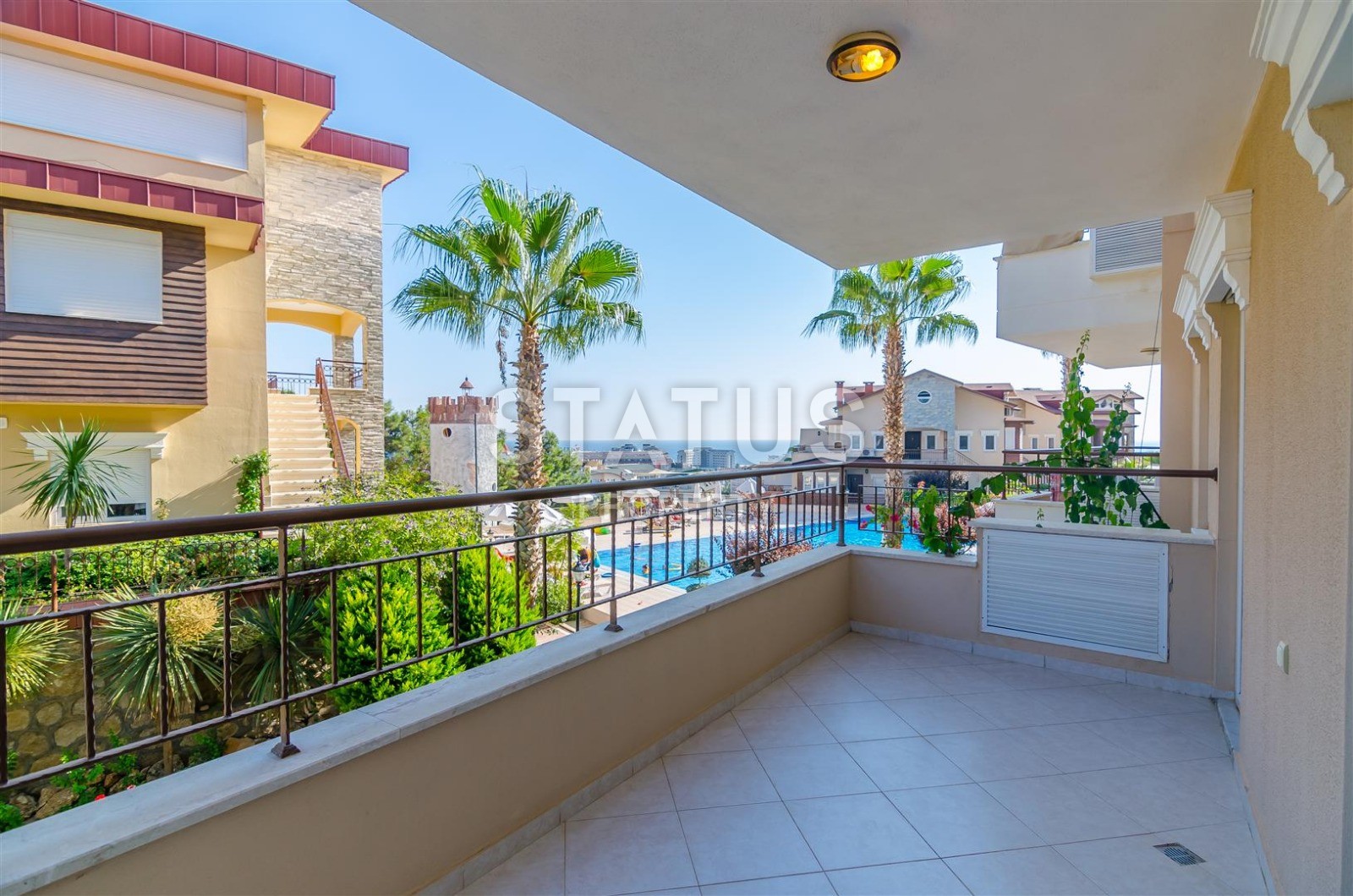 Stylish apartment with a sea view in a luxury complex in the Avsallar area 70 sq.m. фото 5