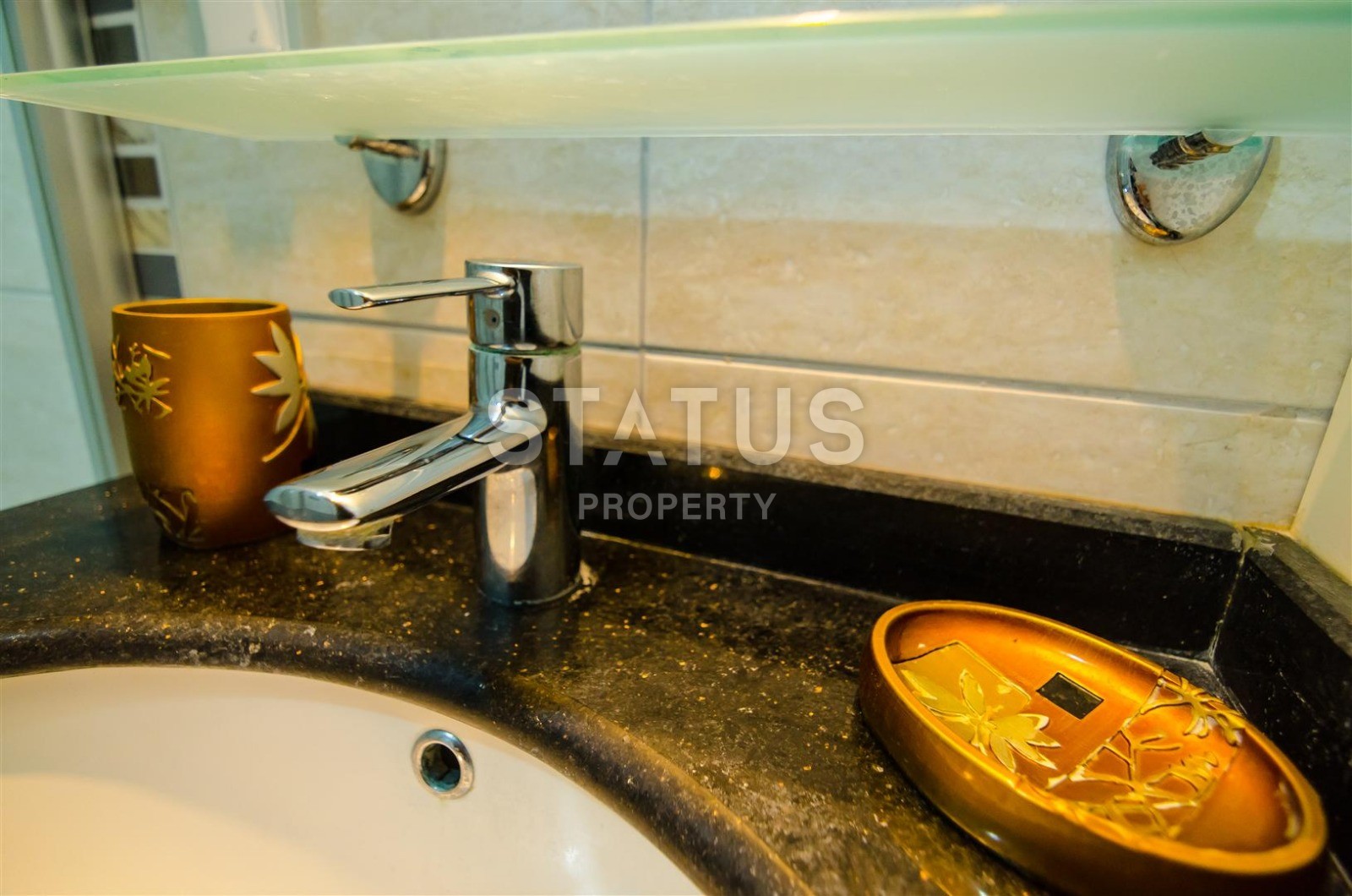 Stylish apartment with a sea view in a luxury complex in the Avsallar area 70 sq.m. фото 7