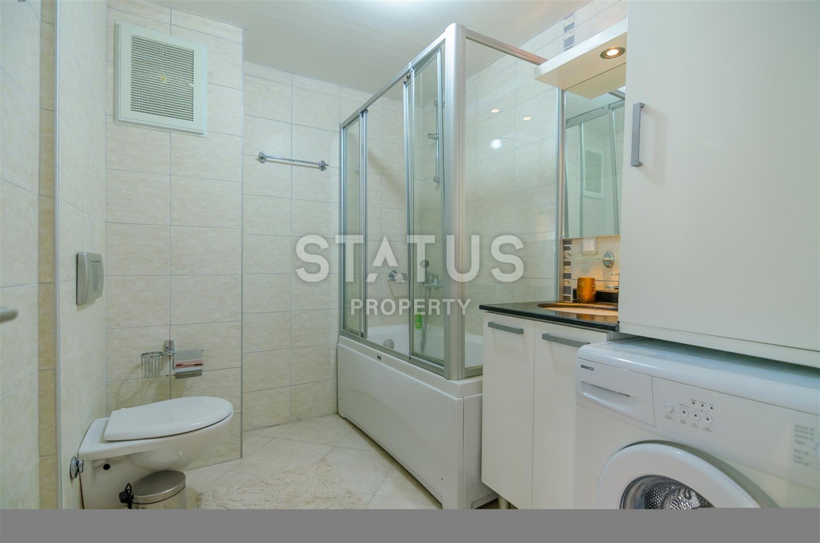 Stylish apartment with a sea view in a luxury complex in the Avsallar area 70 sq.m. фото 11