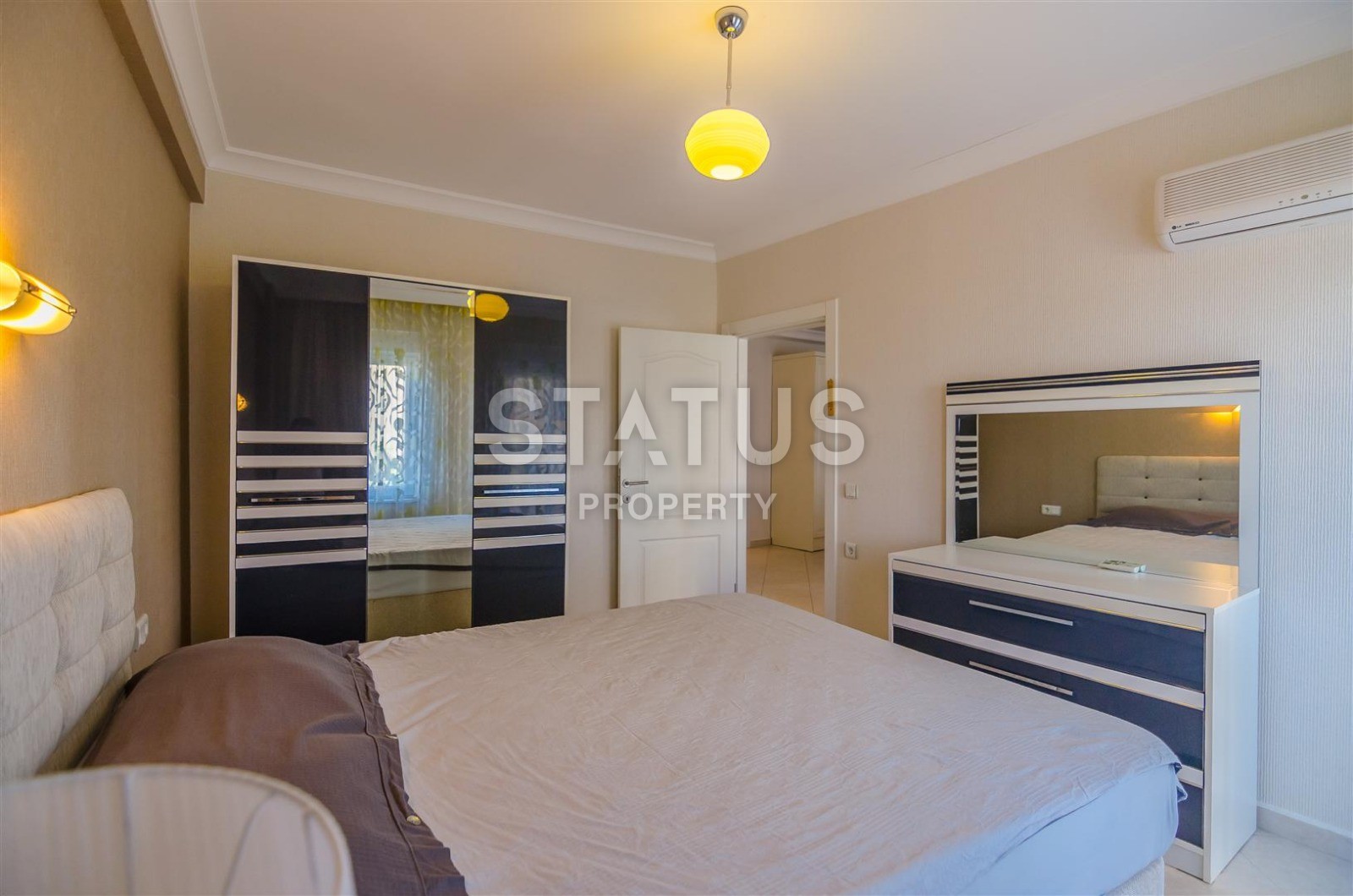 Stylish apartment with a sea view in a luxury complex in the Avsallar area 70 sq.m. фото 13