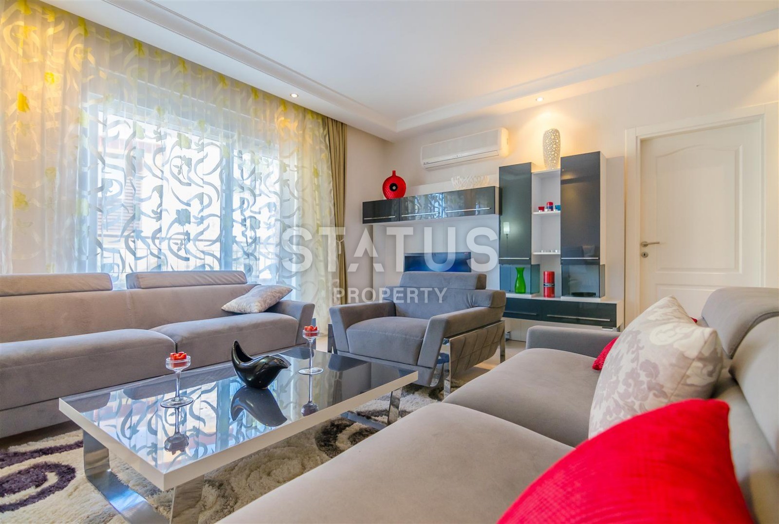 Stylish apartment with a sea view in a luxury complex in the Avsallar area 70 sq.m. фото 15