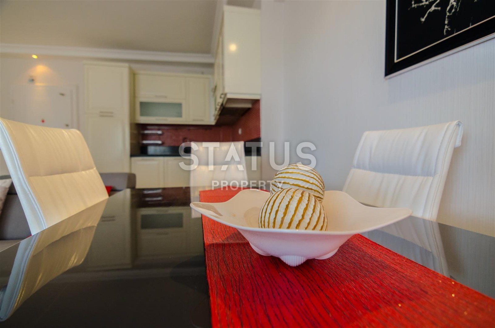 Stylish apartment with a sea view in a luxury complex in the Avsallar area 70 sq.m. фото 16