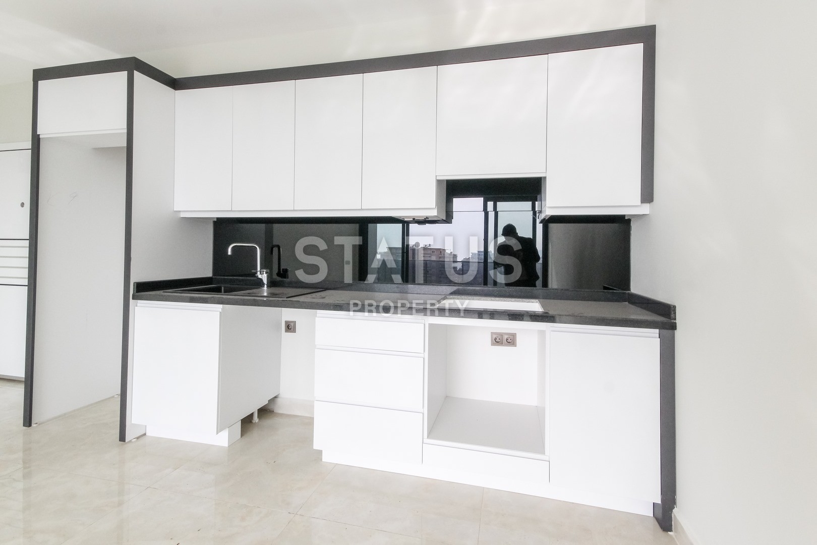 Апартаменты 1+1 с видом на море на первой береговой линии, 70 м2 в Махмутларе фото 34