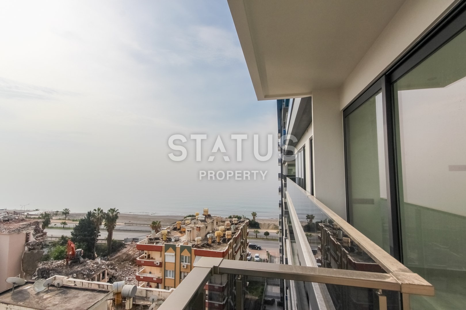 Апартаменты 1+1 с видом на море на первой береговой линии, 70 м2 в Махмутларе фото 39