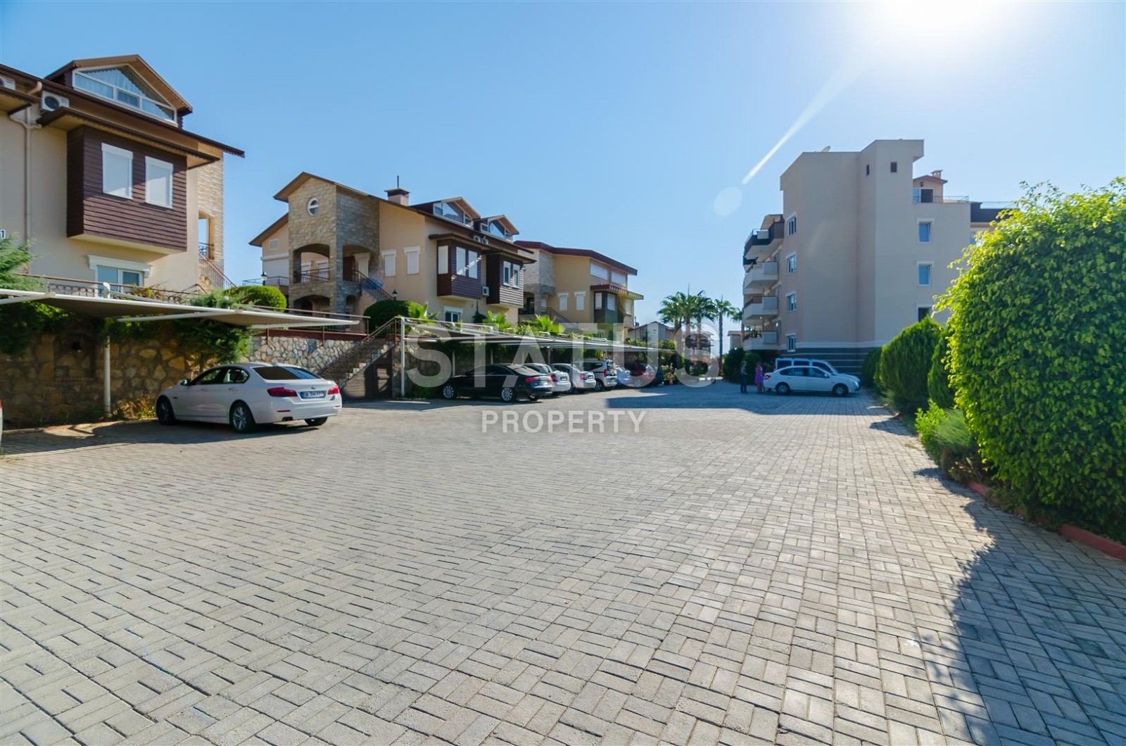 Stylish apartment with a sea view in a luxury complex in the Avsallar area 70 sq.m. фото 17