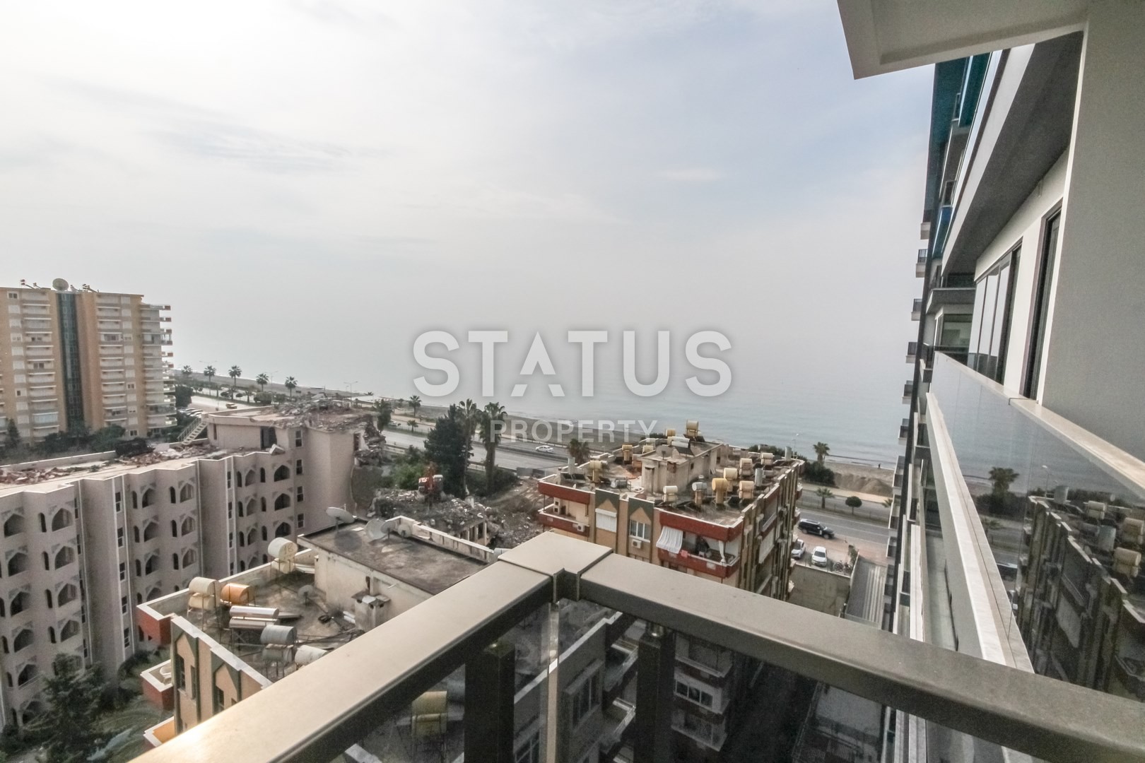 Апартаменты 1+1 с видом на море на первой береговой линии, 70 м2 в Махмутларе фото 40