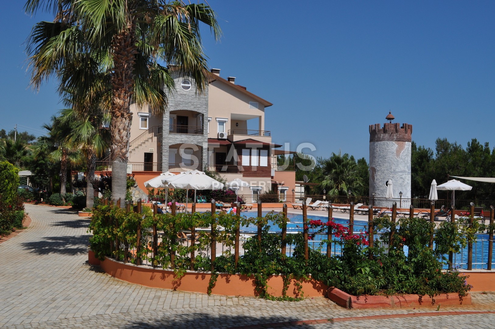 Stylish apartment with a sea view in a luxury complex in the Avsallar area 70 sq.m. фото 20