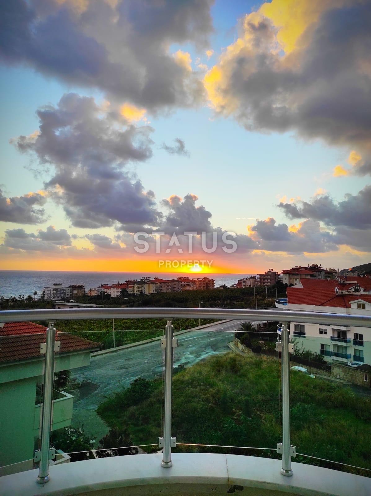 Апартаменты 2+1 с видом на пляж Клеопатры и Крепость, 100 м2. Центр Алании. фото 5