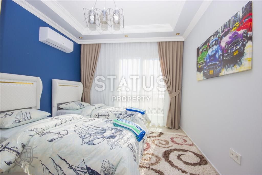 Апартаменты 2+1 с видом на пляж Клеопатры и Крепость, 100 м2. Центр Алании. фото 12