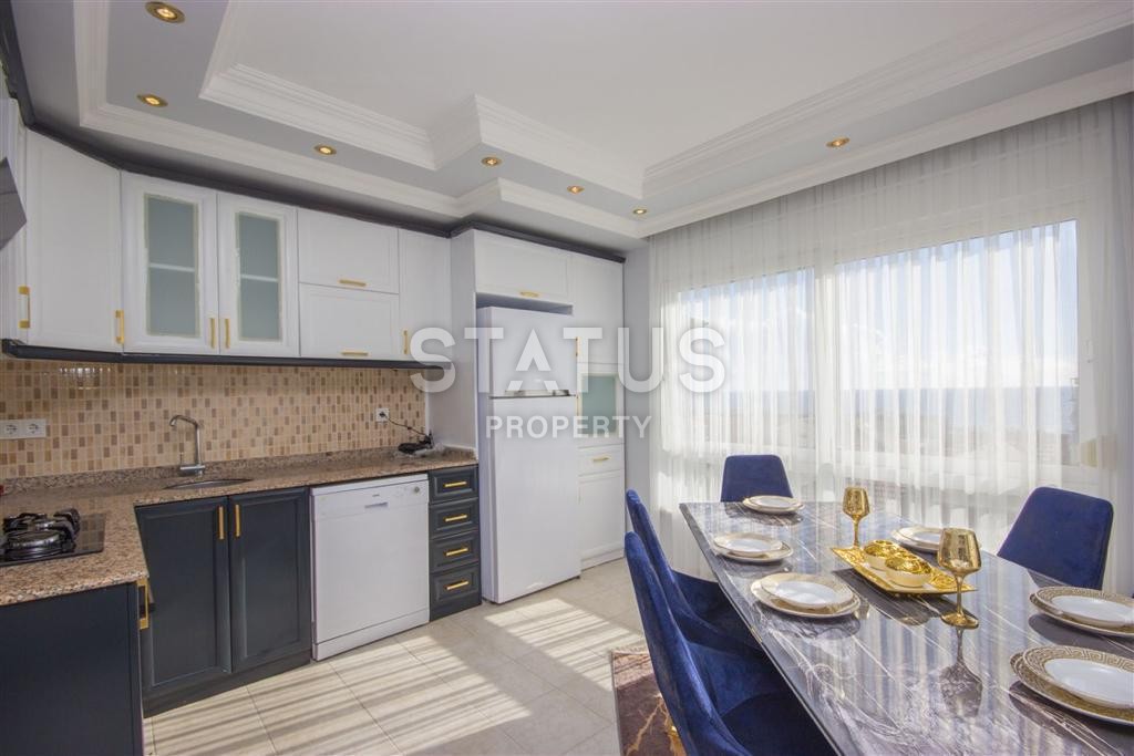 Апартаменты 2+1 с видом на пляж Клеопатры и Крепость, 100 м2. Центр Алании. фото 17