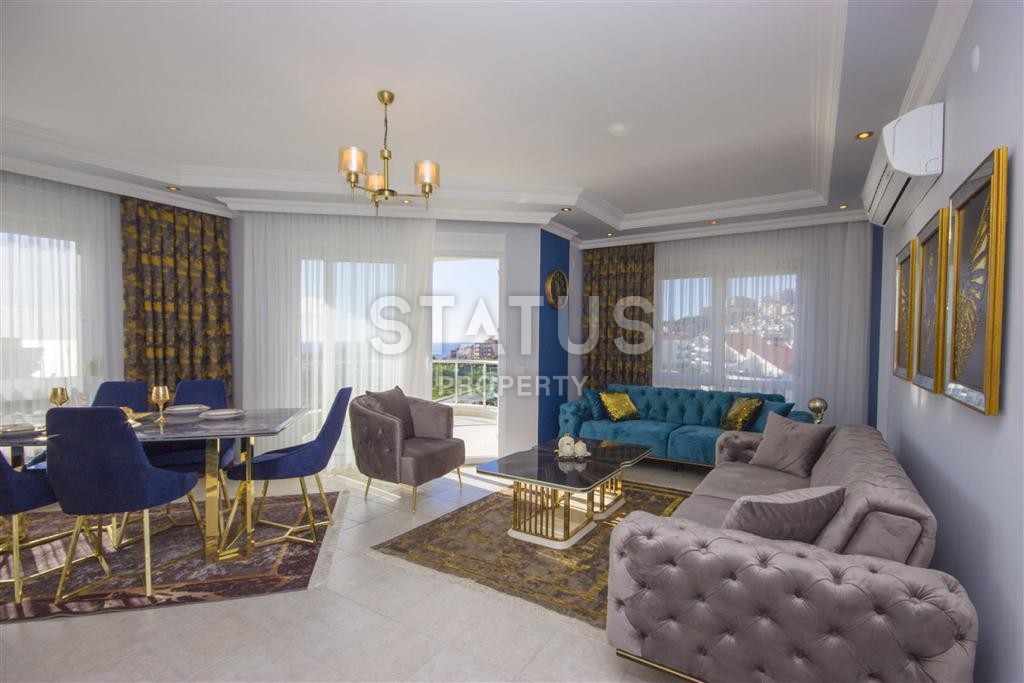 Апартаменты 2+1 с видом на пляж Клеопатры и Крепость, 100 м2. Центр Алании. фото 26