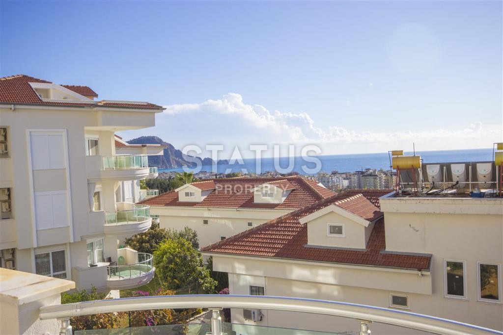 Апартаменты 2+1 с видом на пляж Клеопатры и Крепость, 100 м2. Центр Алании. фото 28