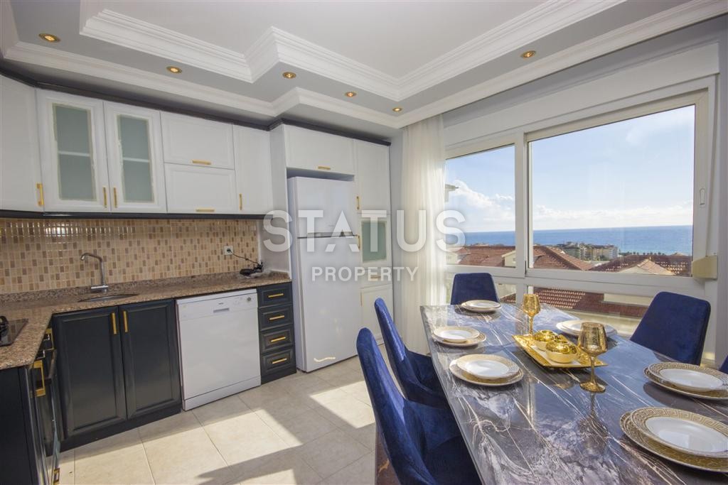 Апартаменты 2+1 с видом на пляж Клеопатры и Крепость, 100 м2. Центр Алании. фото 29