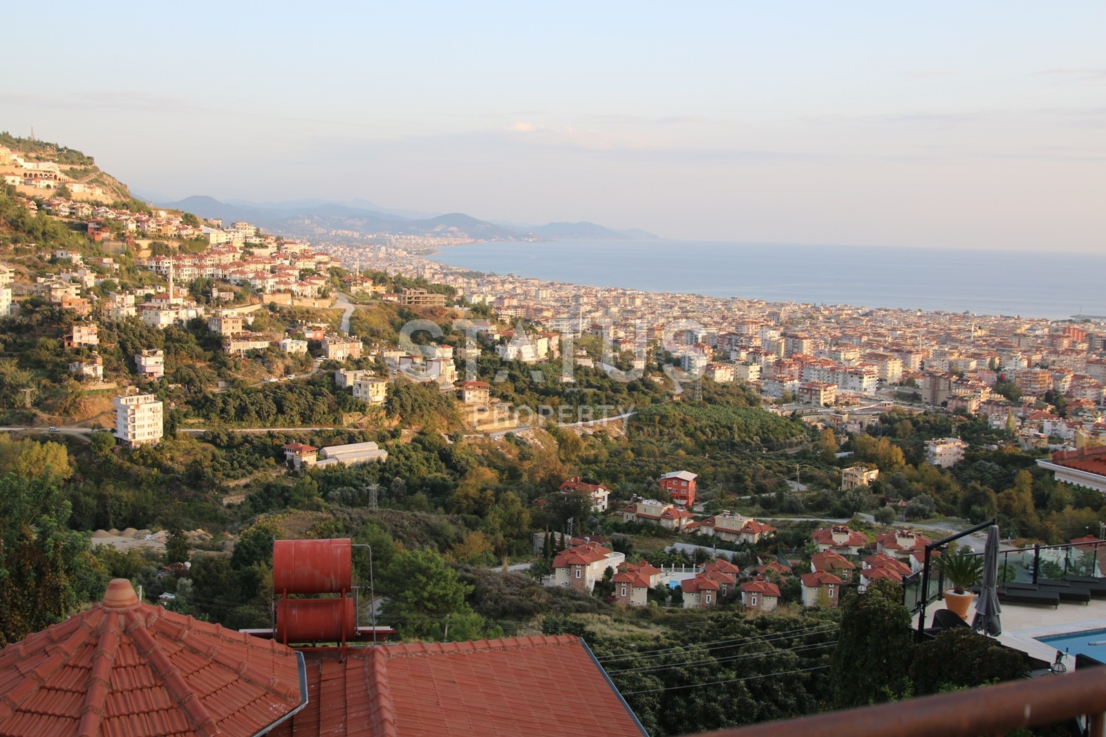 Потрясающая вилла с видом на Средиземное море и всю Алании. 230 кв.м. фото 18