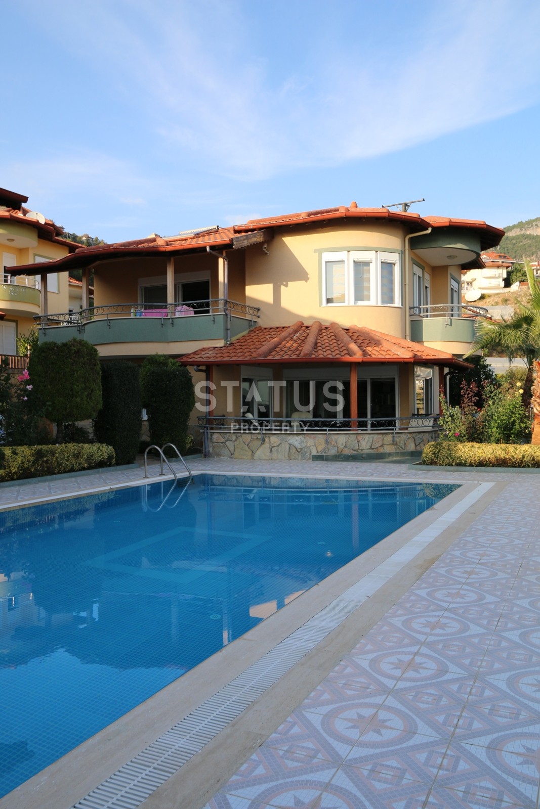 Потрясающая вилла с видом на Средиземное море и всю Алании. 230 кв.м. фото 20