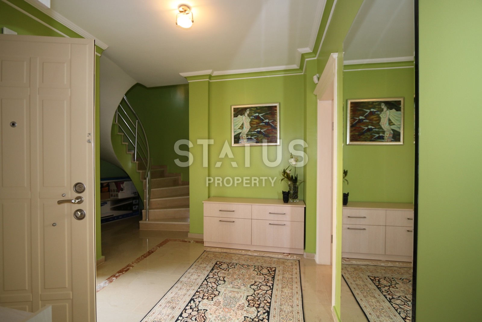 Потрясающая вилла с видом на Средиземное море и всю Алании. 230 кв.м. фото 30