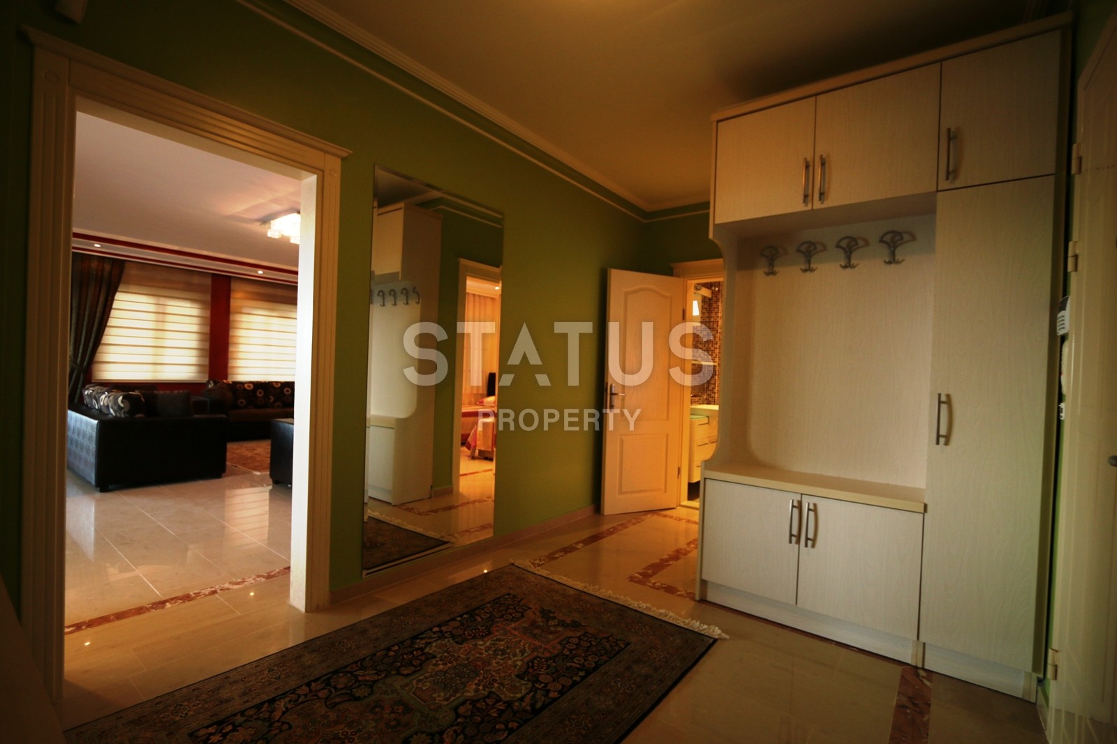 Потрясающая вилла с видом на Средиземное море и всю Алании. 230 кв.м. фото 31