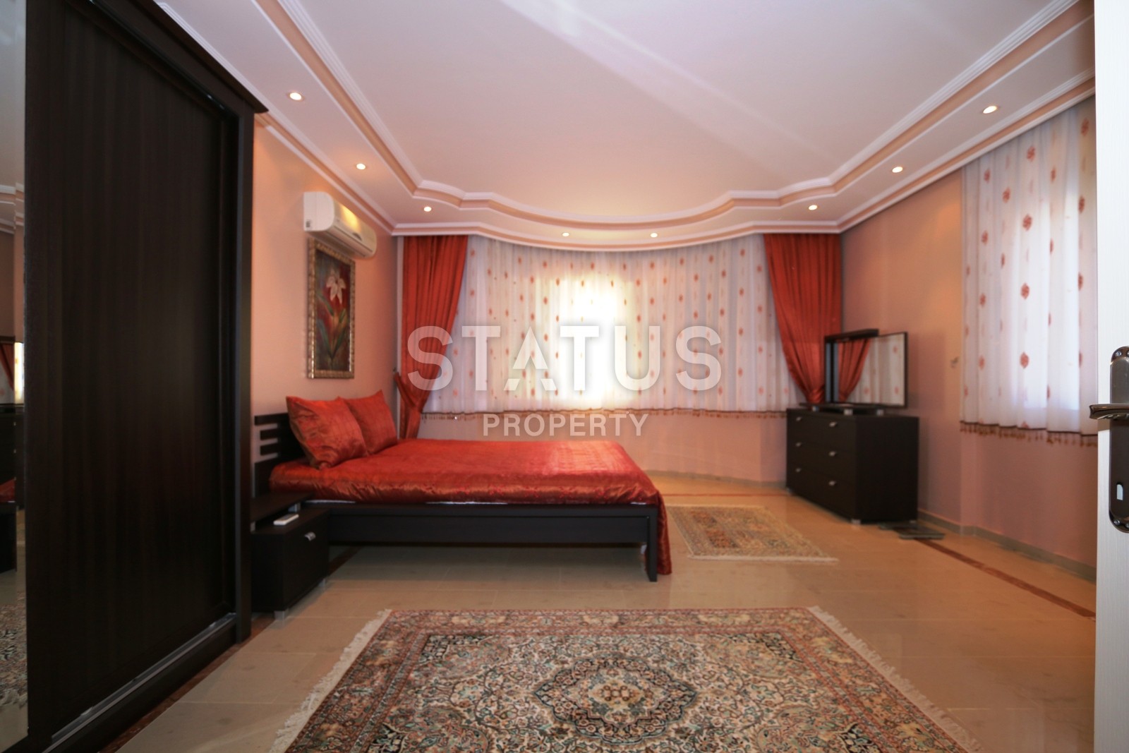 Потрясающая вилла с видом на Средиземное море и всю Алании. 230 кв.м. фото 32