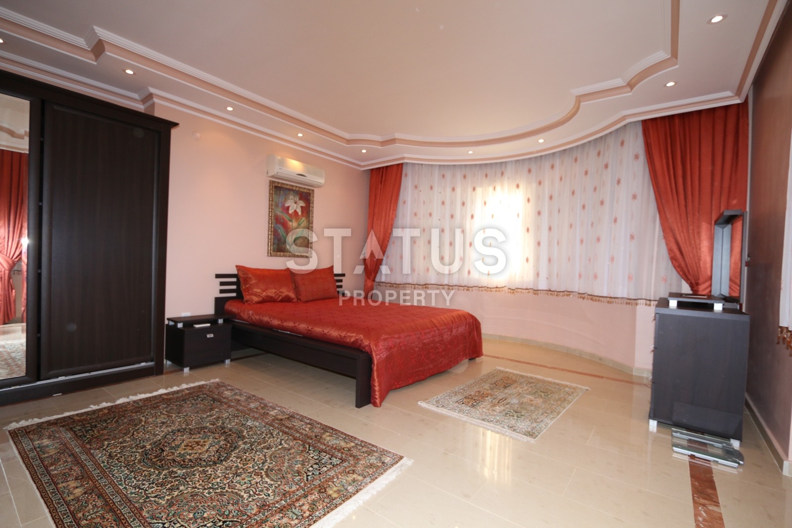 Потрясающая вилла с видом на Средиземное море и всю Алании. 230 кв.м. фото 34