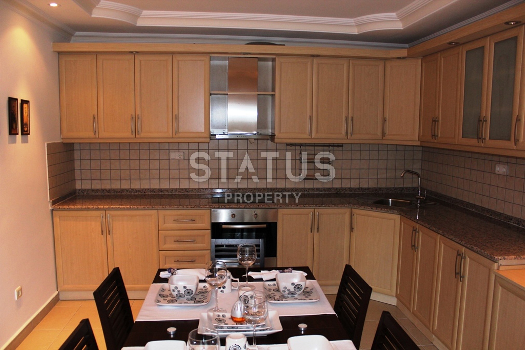 Двухэтажный дом в центре Алании с видом на море, 230 кв.м. фото 5