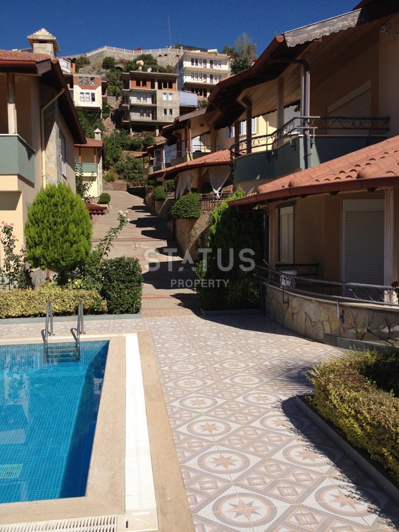 Двухэтажный дом в центре Алании с видом на море, 230 кв.м. фото 7