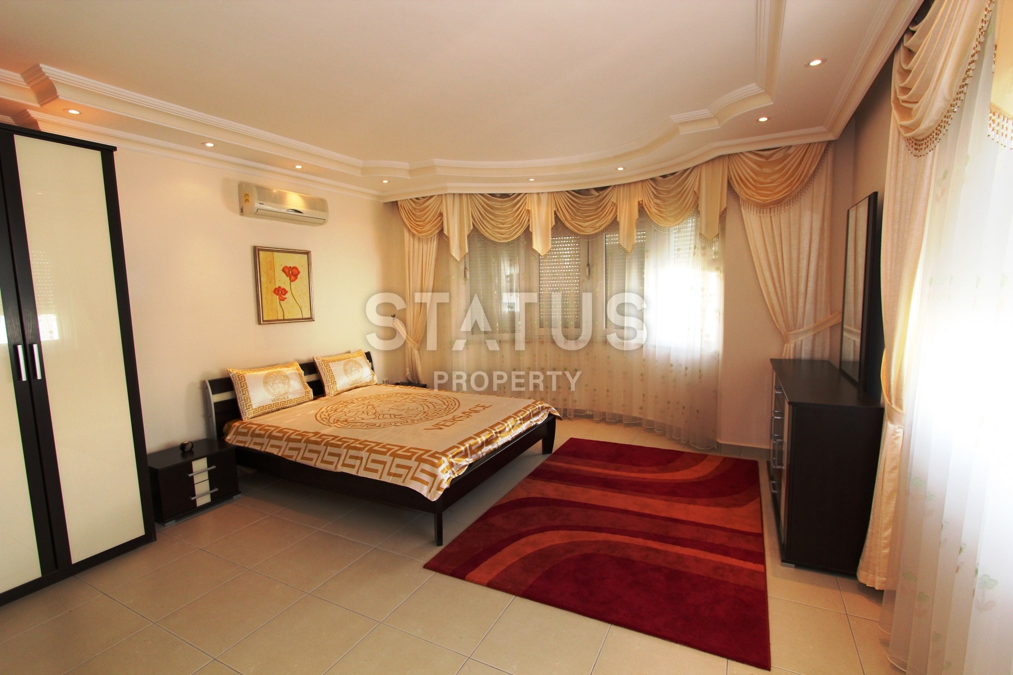 Двухэтажный дом в центре Алании с видом на море, 230 кв.м. фото 9