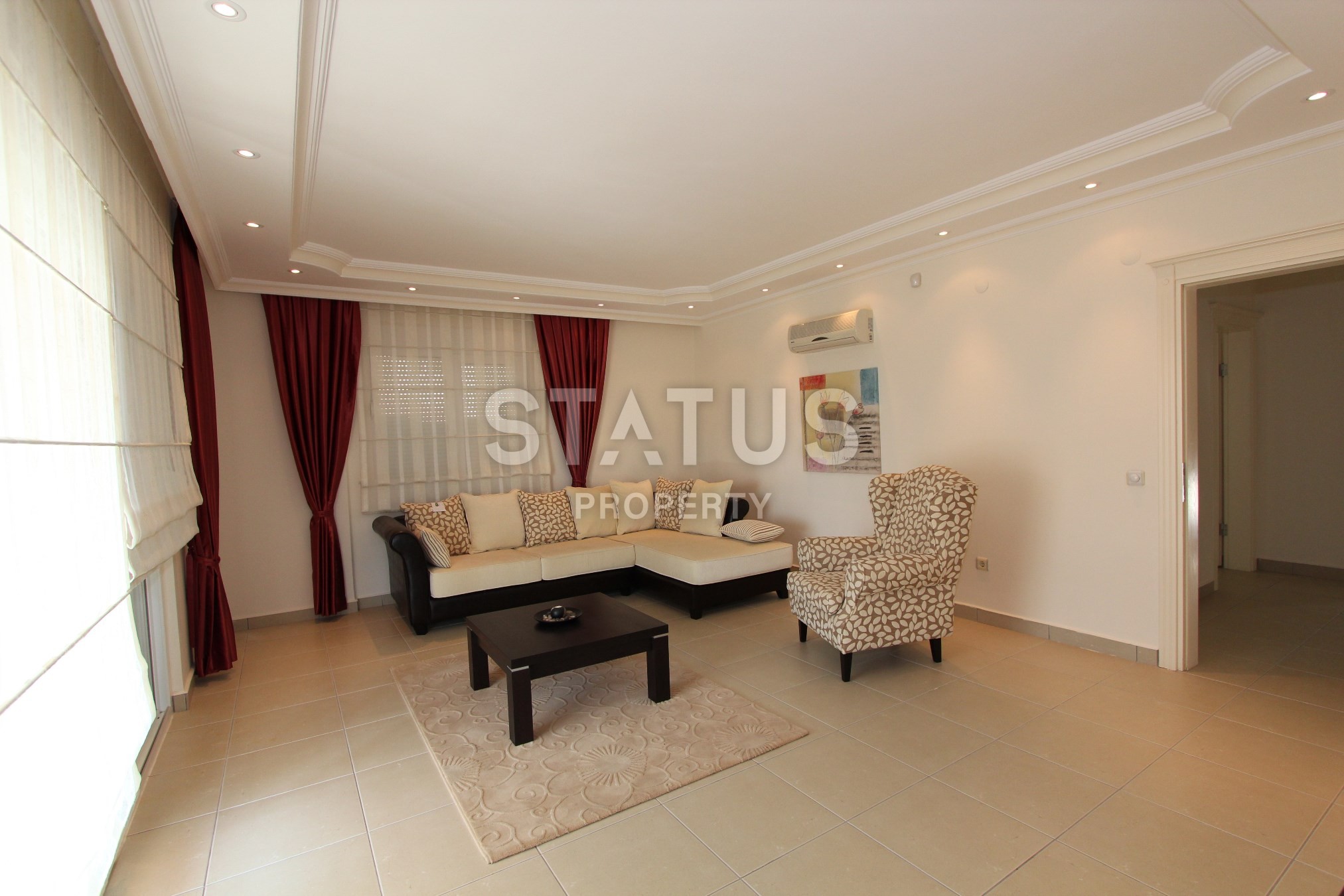 Двухэтажный дом в центре Алании с видом на море, 230 кв.м. фото 11