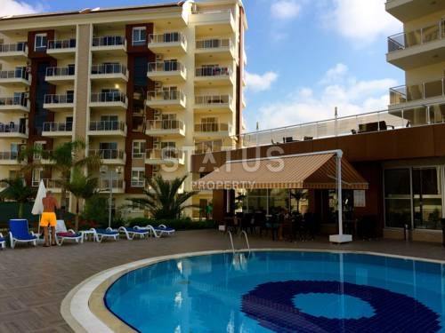 Апартаменты 1+1 с видом на море, 65 м2. Авсаллар, Алания. фото 7