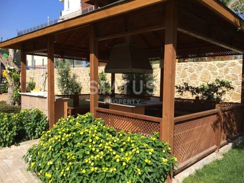 Апартаменты 1+1 с видом на море, 65 м2. Авсаллар, Алания. фото 8