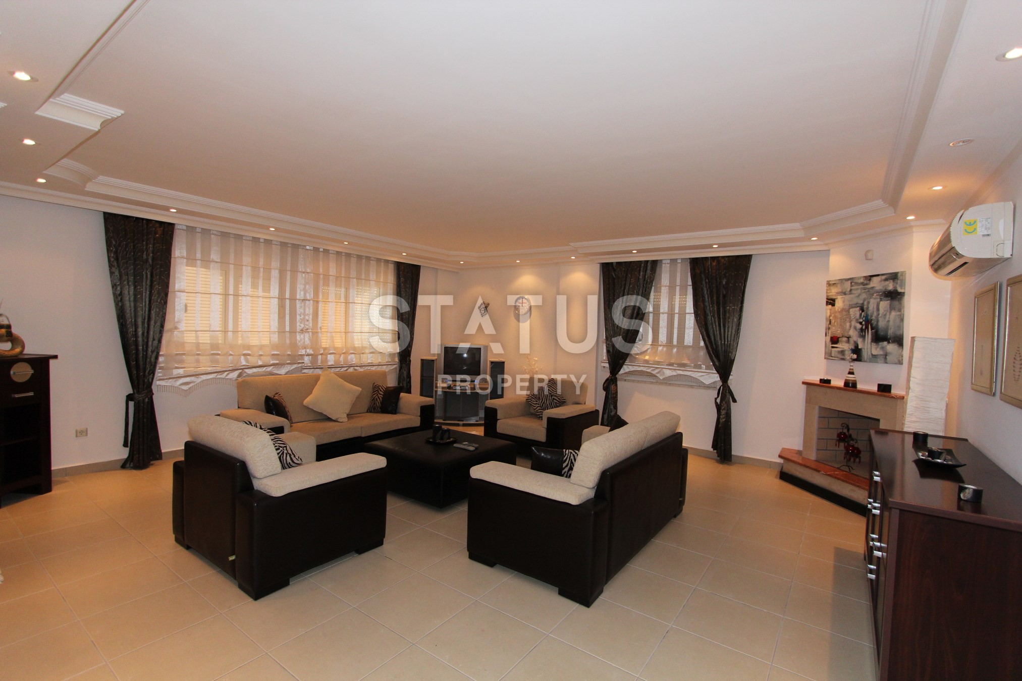 Двухэтажный дом в центре Алании с видом на море, 230 кв.м. фото 21