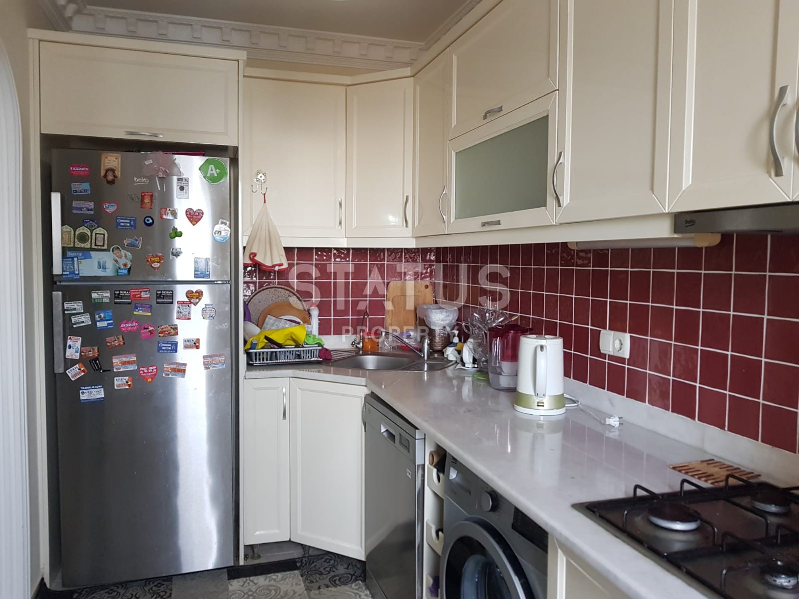 Трехкомнатная квартира в добротном комплексе в Махмутларе с видом на море, 120 м2 фото 15