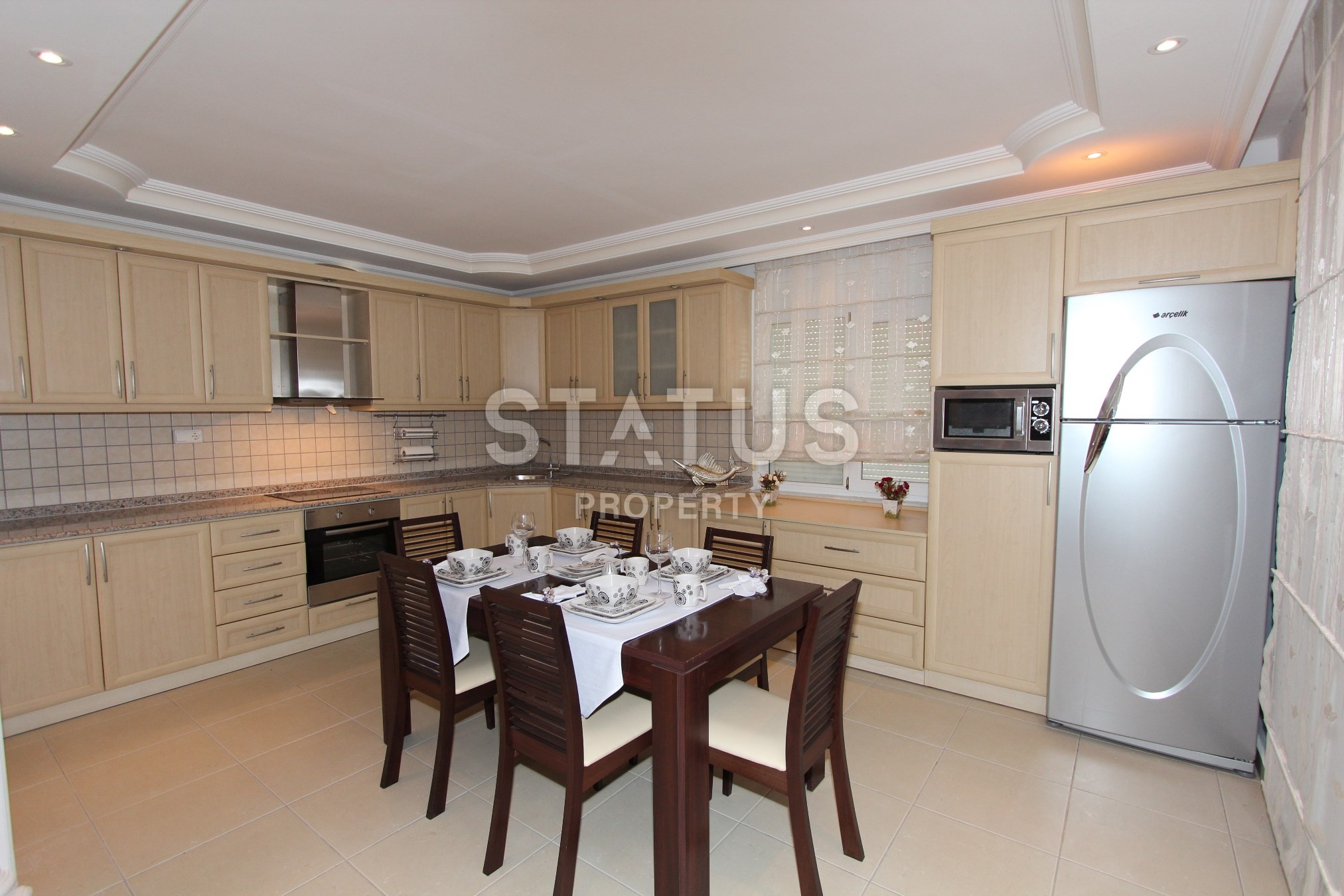 Двухэтажный дом в центре Алании с видом на море, 230 кв.м. фото 23