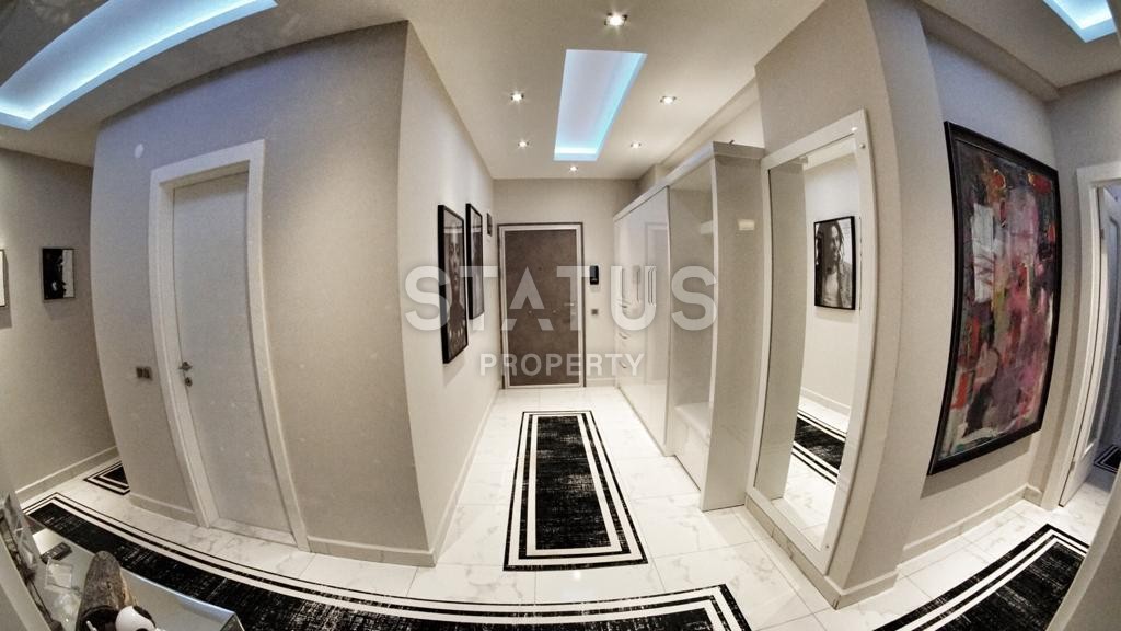 Двух уровневый пентхаус 5+1 с панорамным видом на море и горы, 320 м2. Махмутлар, Алания. фото 4