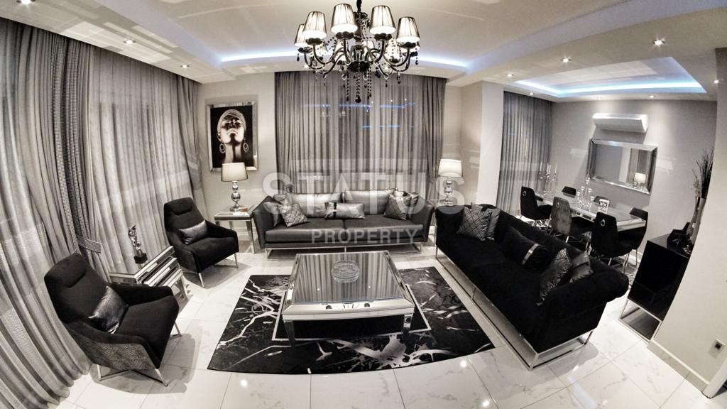 Двух уровневый пентхаус 5+1 с панорамным видом на море и горы, 320 м2. Махмутлар, Алания. фото 6