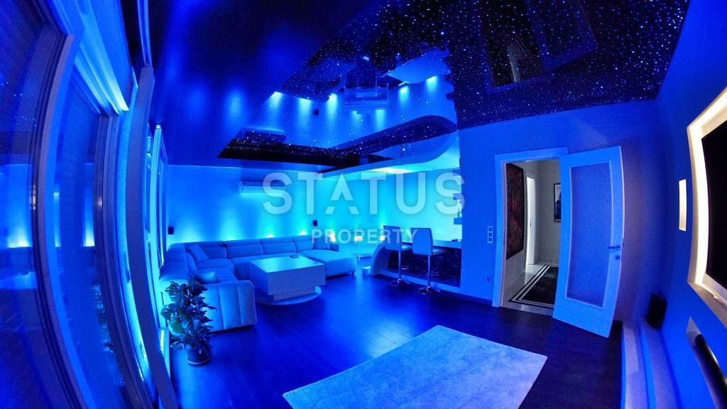 Двух уровневый пентхаус 5+1 с панорамным видом на море и горы, 320 м2. Махмутлар, Алания. фото 23