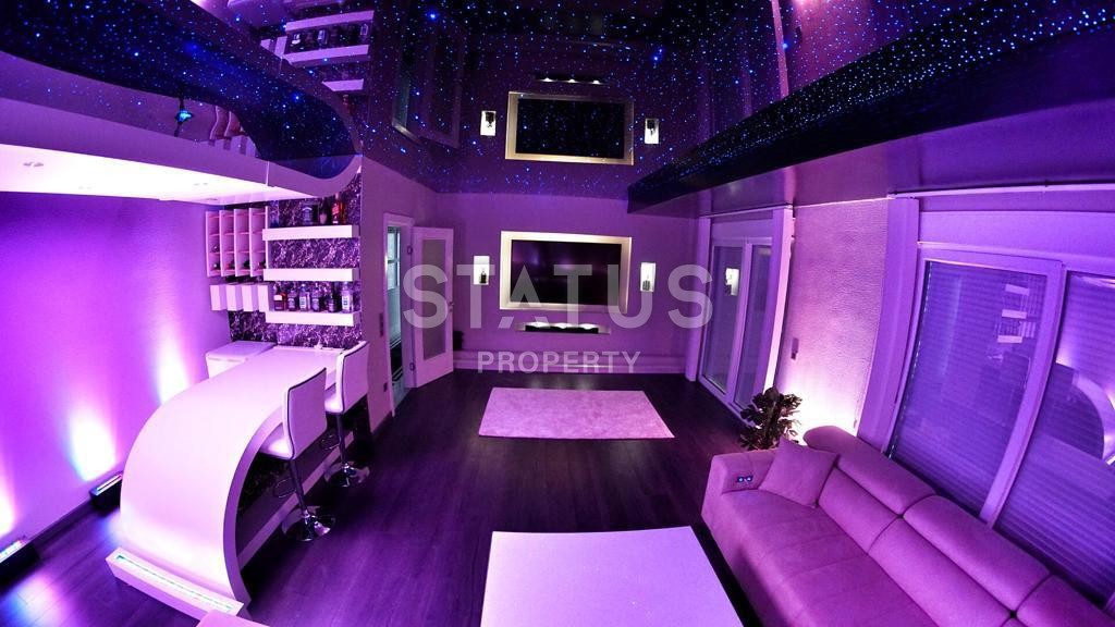 Двух уровневый пентхаус 5+1 с панорамным видом на море и горы, 320 м2. Махмутлар, Алания. фото 36