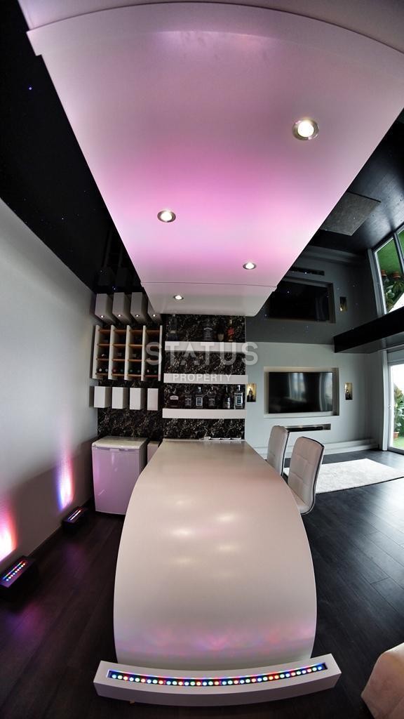 Двух уровневый пентхаус 5+1 с панорамным видом на море и горы, 320 м2. Махмутлар, Алания. фото 37