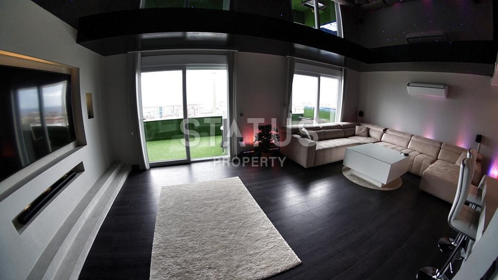 Двух уровневый пентхаус 5+1 с панорамным видом на море и горы, 320 м2. Махмутлар, Алания. фото 40