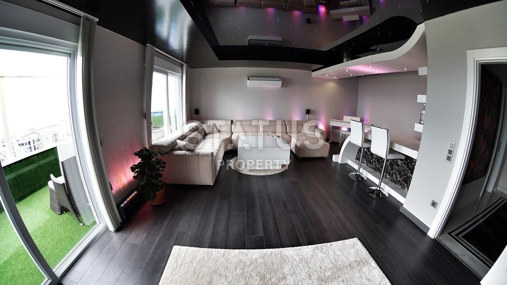 Двух уровневый пентхаус 5+1 с панорамным видом на море и горы, 320 м2. Махмутлар, Алания. фото 42