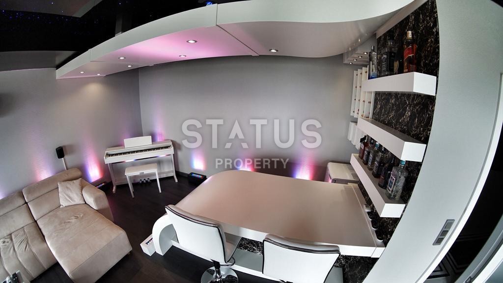 Двух уровневый пентхаус 5+1 с панорамным видом на море и горы, 320 м2. Махмутлар, Алания. фото 45