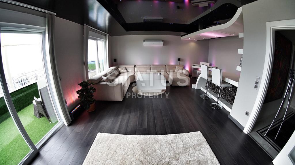 Двух уровневый пентхаус 5+1 с панорамным видом на море и горы, 320 м2. Махмутлар, Алания. фото 48