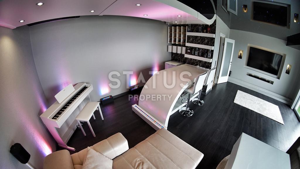 Двух уровневый пентхаус 5+1 с панорамным видом на море и горы, 320 м2. Махмутлар, Алания. фото 50