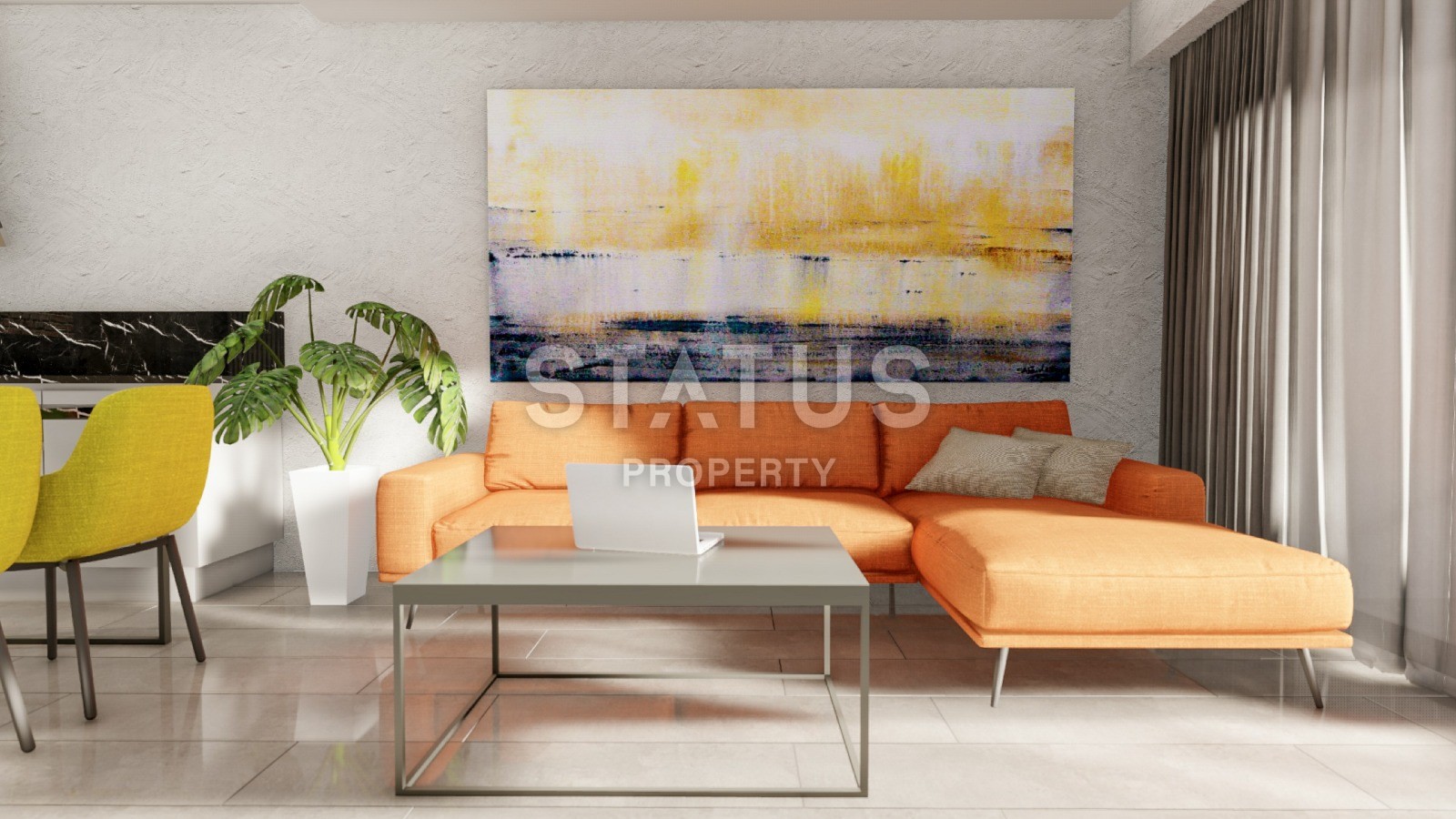 Трехкомнатная квартира в Махмутларе в новом комплексе, 110 м2 фото 3