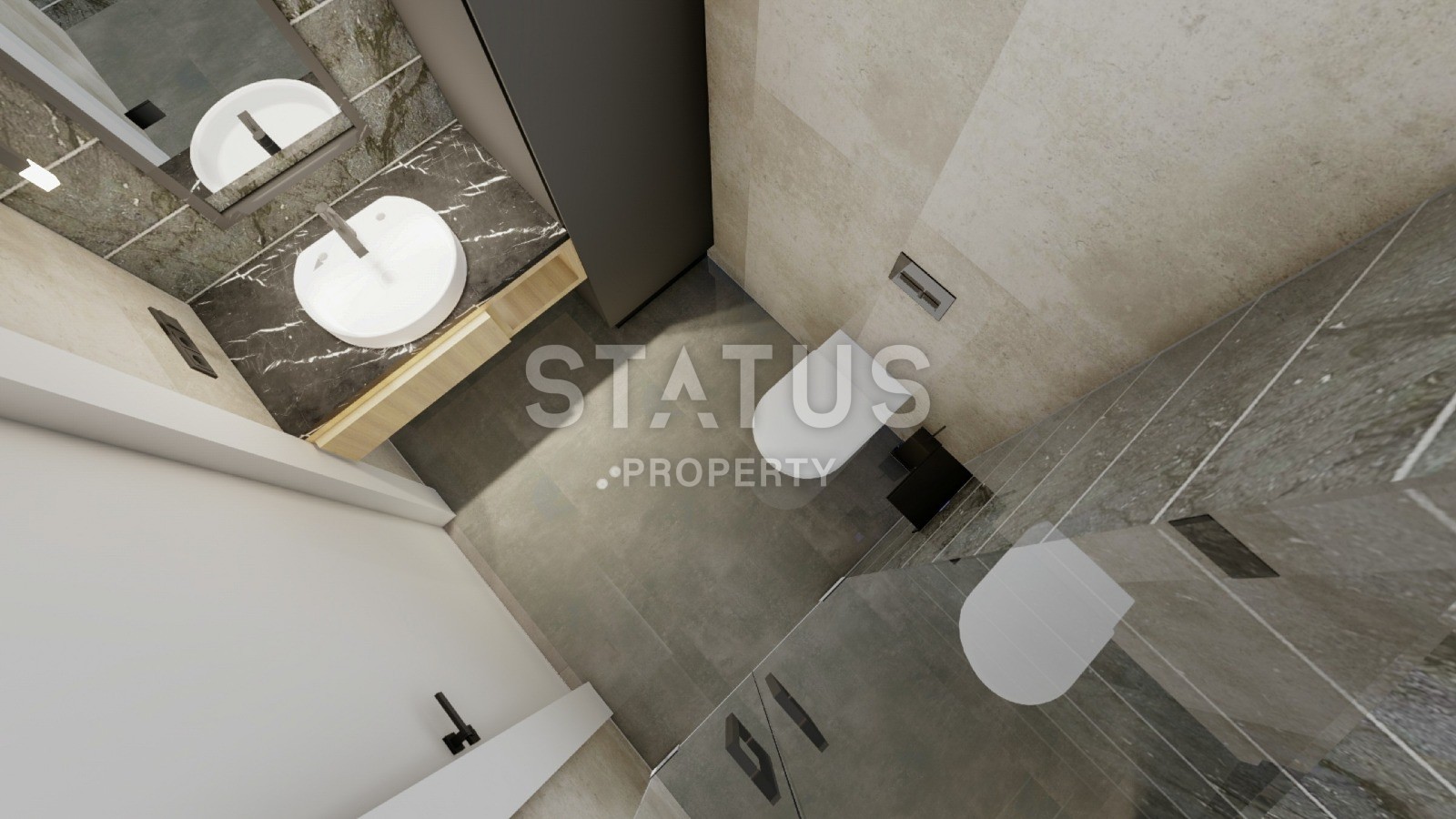 Трехкомнатная квартира в Махмутларе в новом комплексе, 110 м2 фото 8