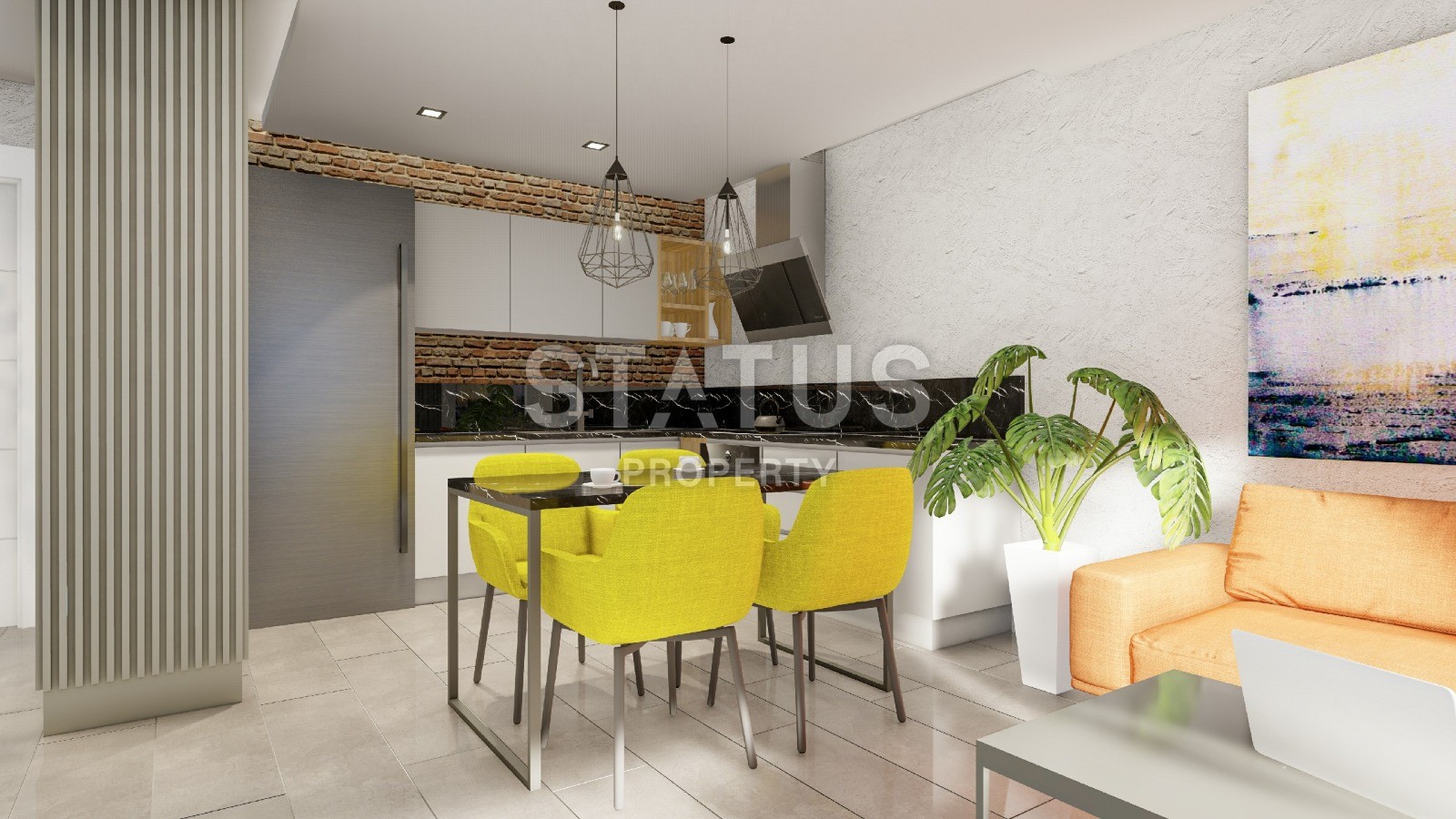 Трехкомнатная квартира в Махмутларе в новом комплексе, 110 м2 фото 14