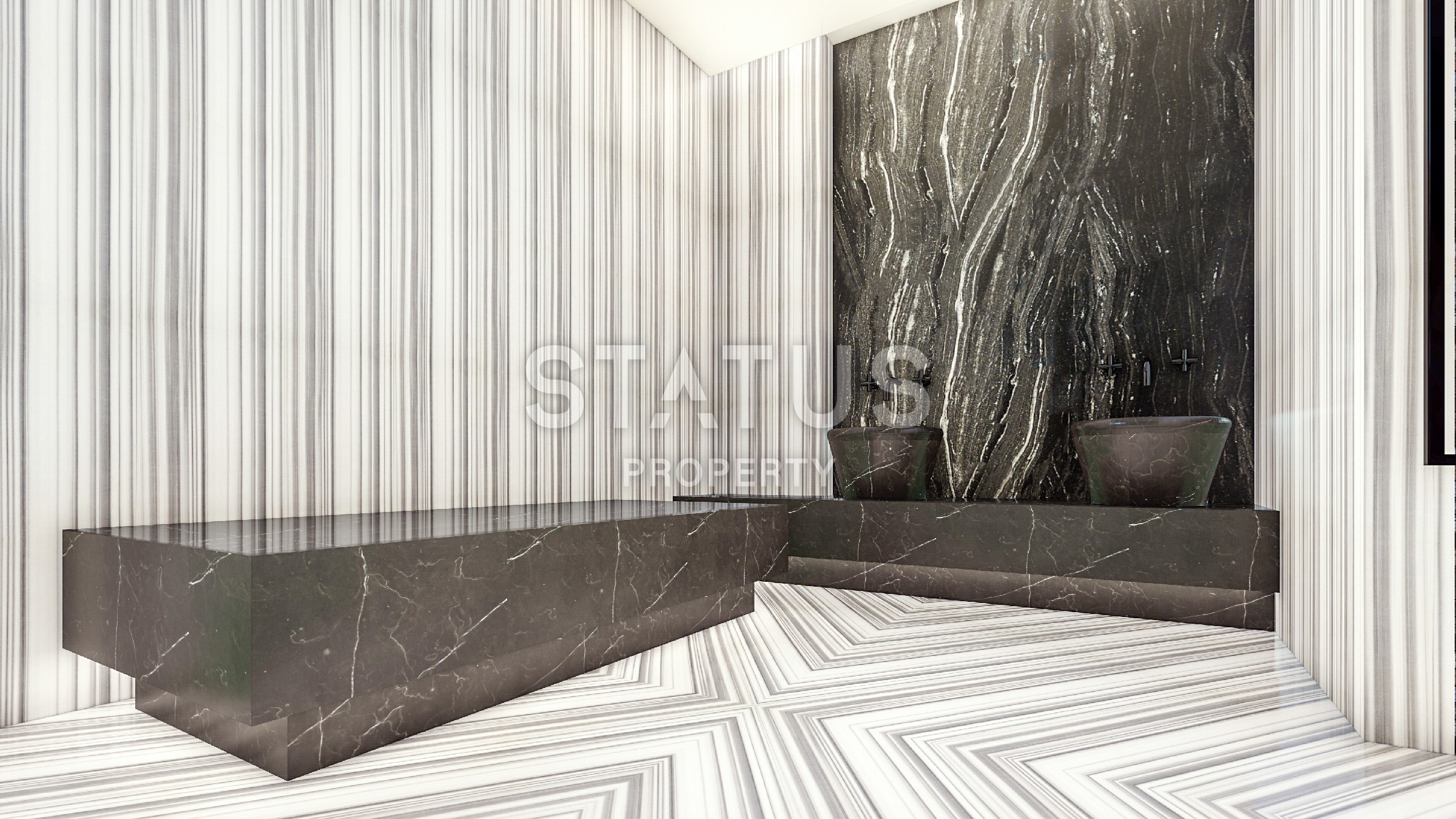 Трехкомнатная квартира в Махмутларе в новом комплексе, 110 м2 фото 41